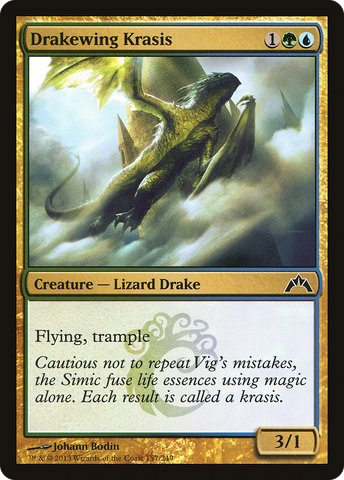 Drakewing Krasis (GTC-157)  Foil - Gatecrash