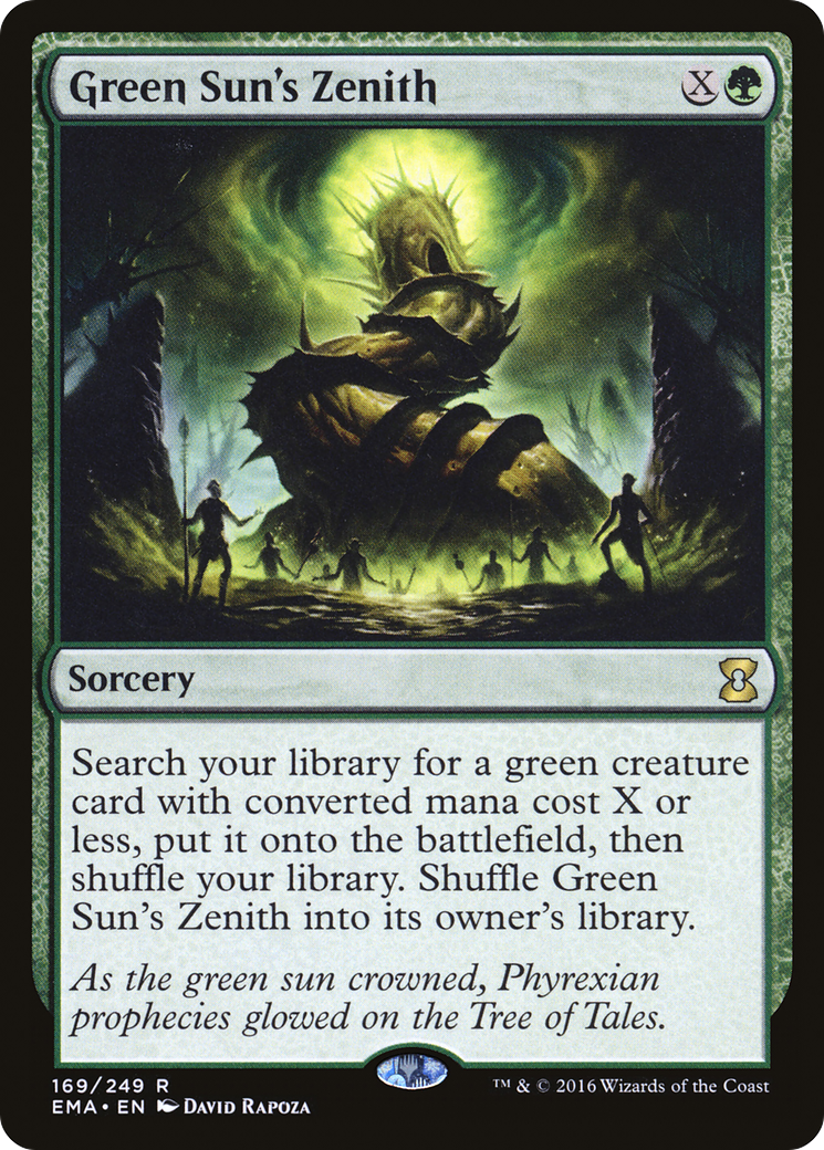 Green Sun's Zenith (EMA-169)  - Eternal Masters