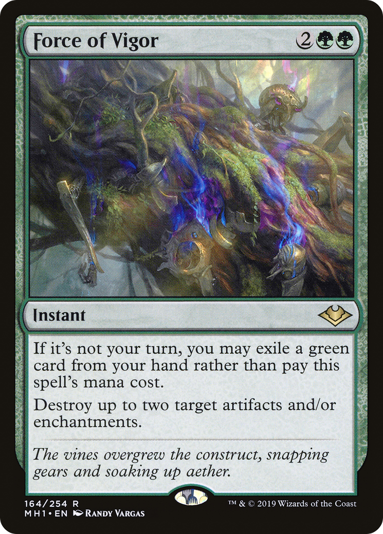 Force of Vigor (MH1-164)  - Modern Horizons