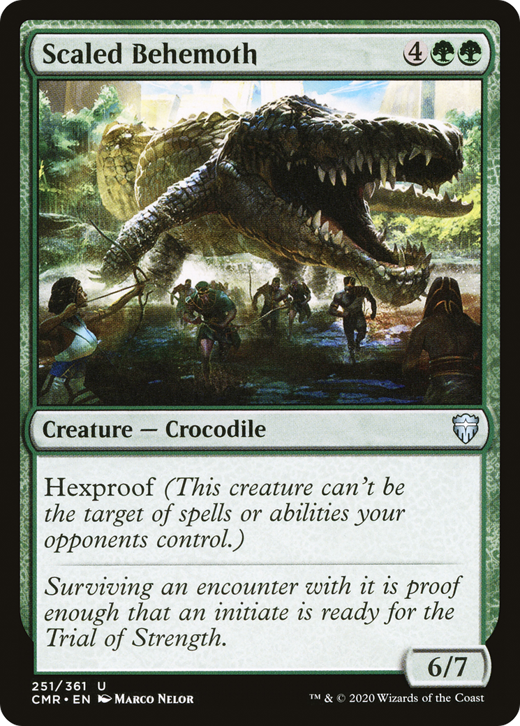 Scaled Behemoth (CMR-251)  - Commander Legends