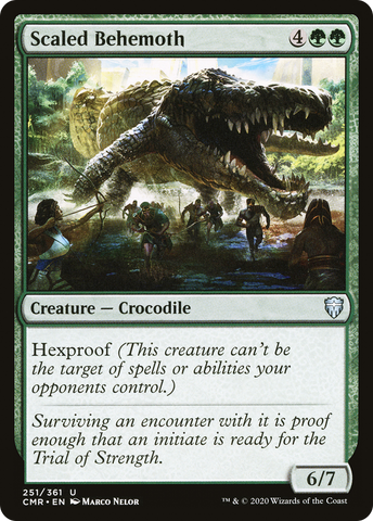 Scaled Behemoth (CMR-251)  - Commander Legends