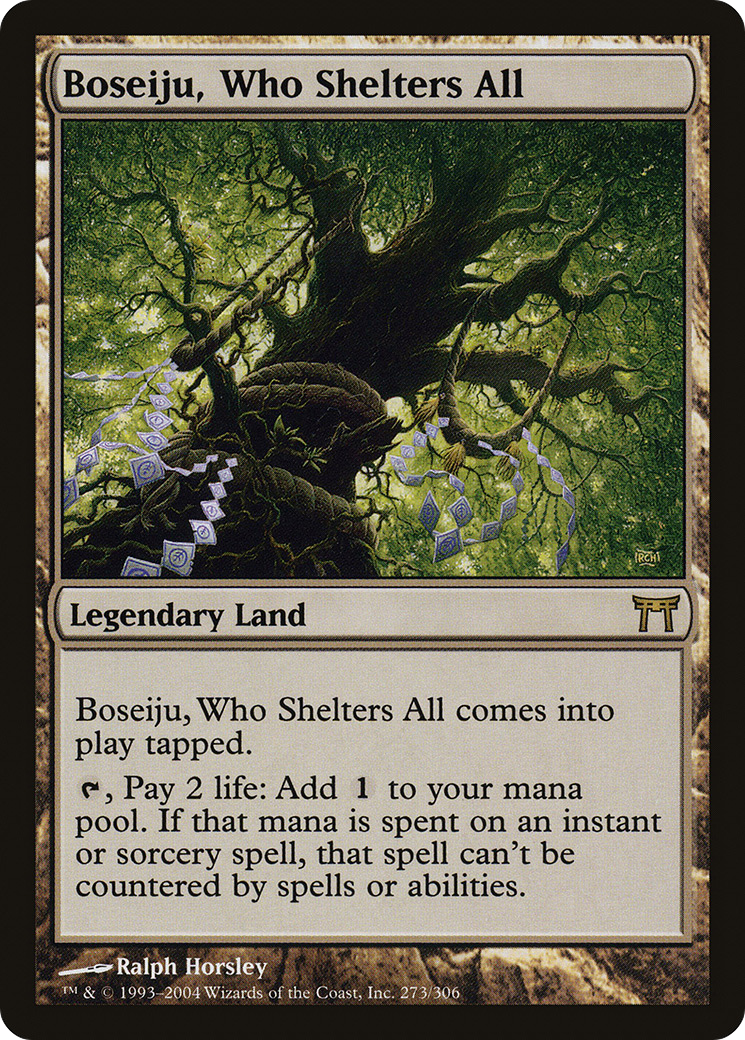 Boseiju, Who Shelters All (CHK-273) - Champions of Kamigawa