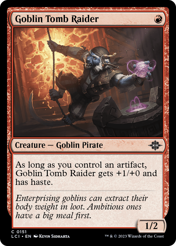Goblin Tomb Raider (LCI-151)  - The Lost Caverns of Ixalan