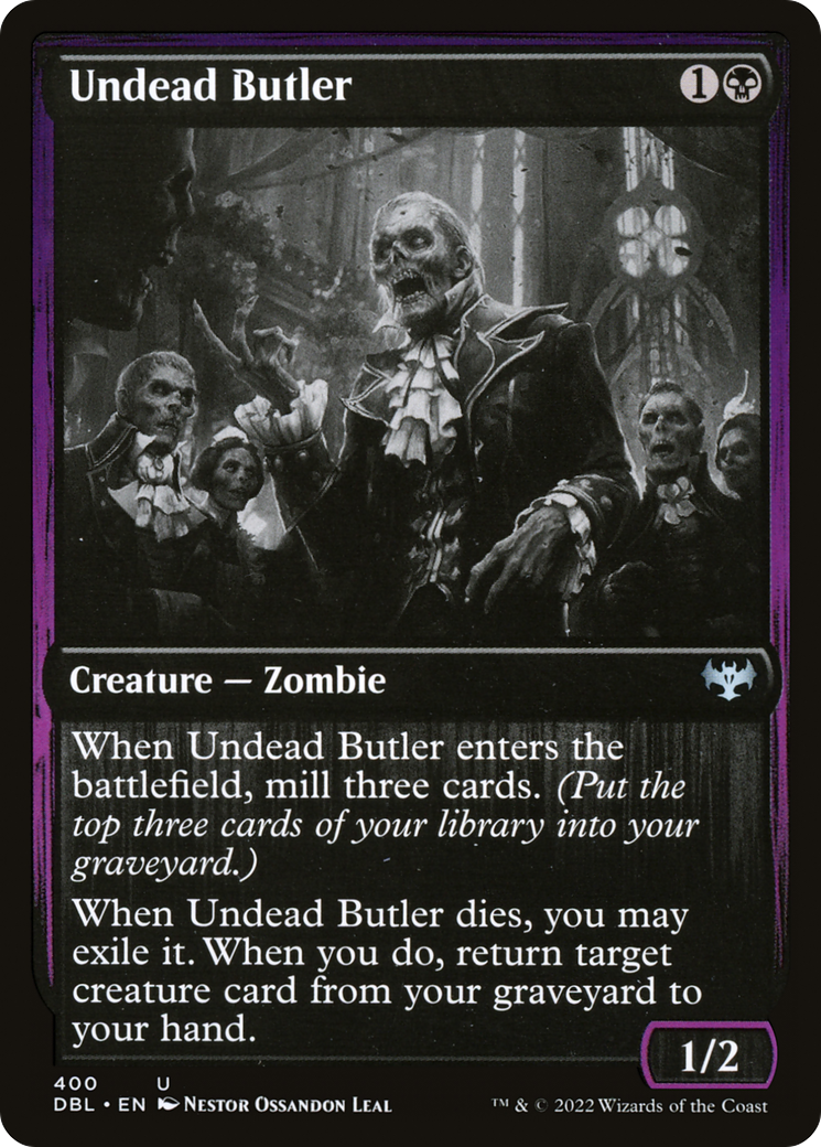 Undead Butler (DBL-400)  Foil - Innistrad: Double Feature