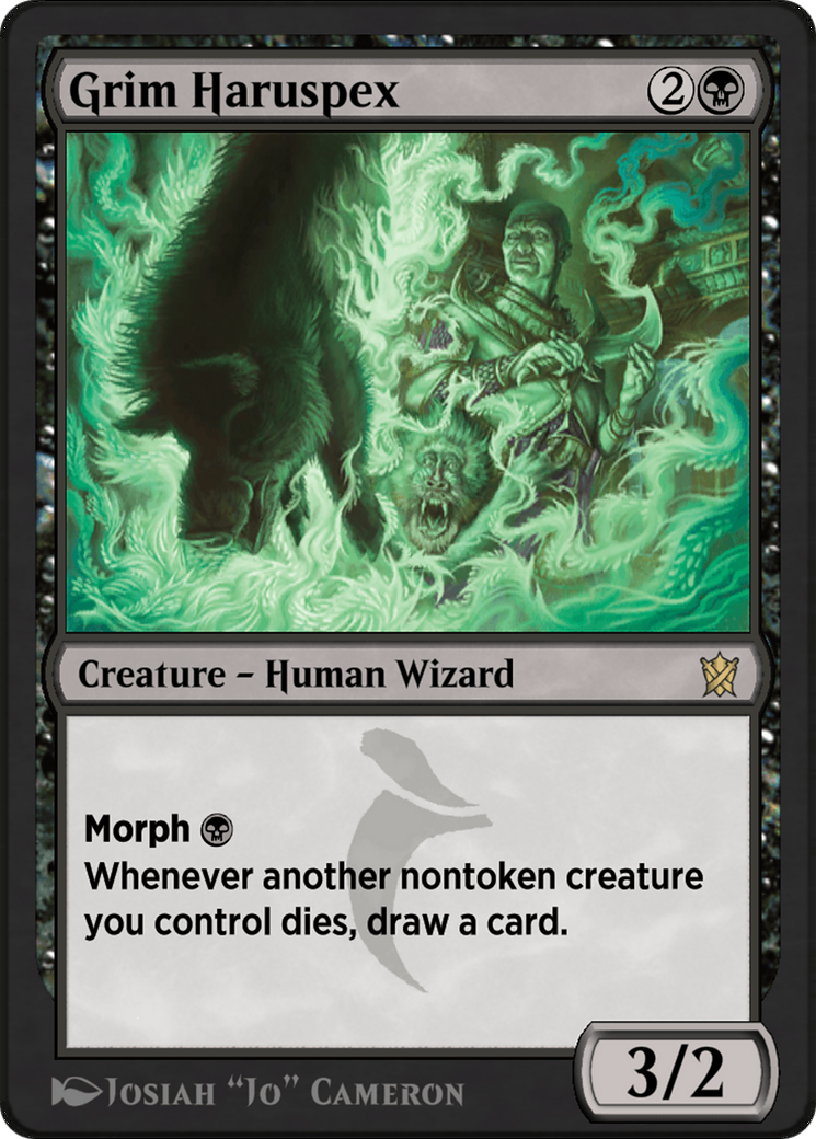 Grim Haruspex (KTK-73Y)  - Khans of Tarkir