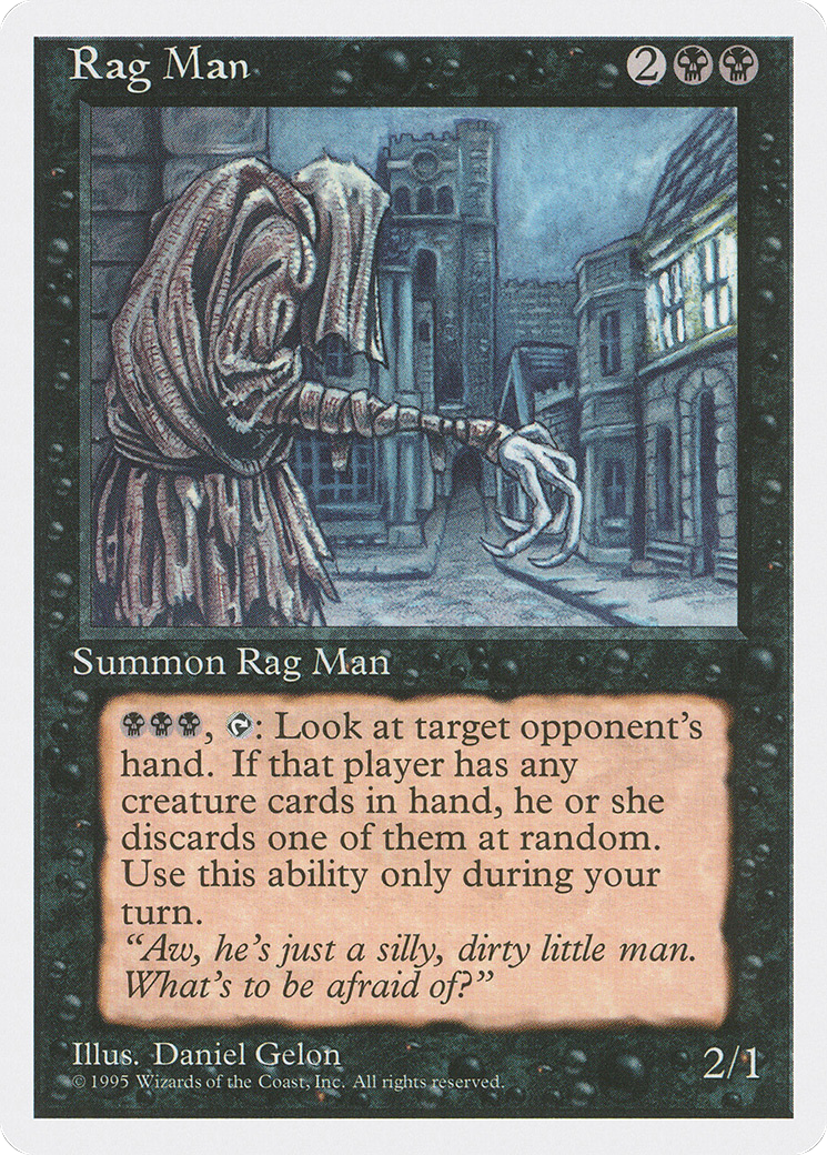 Rag Man (4ED-)  - Fourth Edition