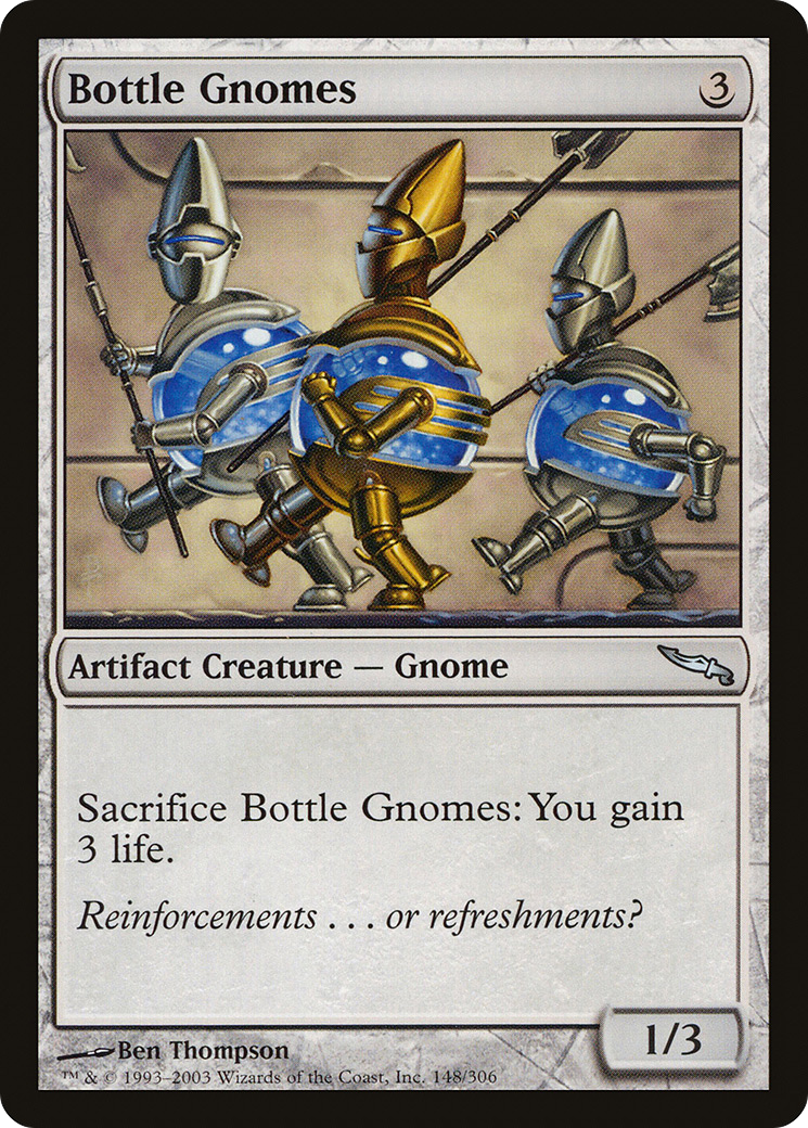 Bottle Gnomes (MRD-148)  Foil - Mirrodin