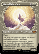 Gandalf the White (Showcase) (Surge Foil) (LTR-797)  Foil - The Lord of the Rings: Tales of Middle-earth: (Showcase) (Borderless)
