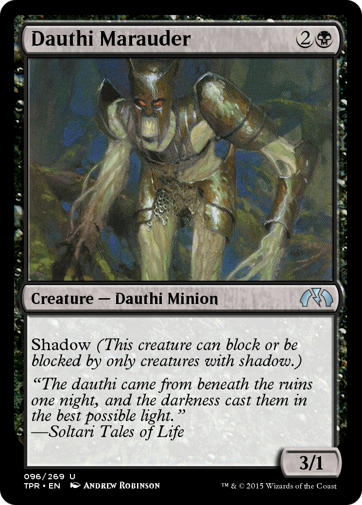 Dauthi Marauder (TPR-096)  Foil - Tempest Remastered