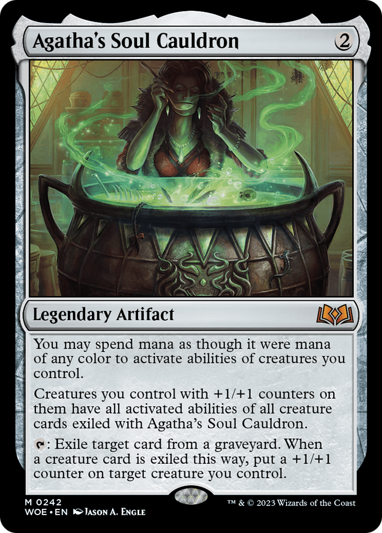 Agatha's Soul Cauldron (WOE-242)  - Wilds of Eldraine