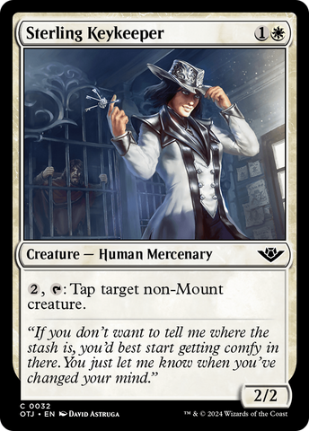 Sterling Keykeeper (OTJ-032)  - Outlaws of Thunder Junction
