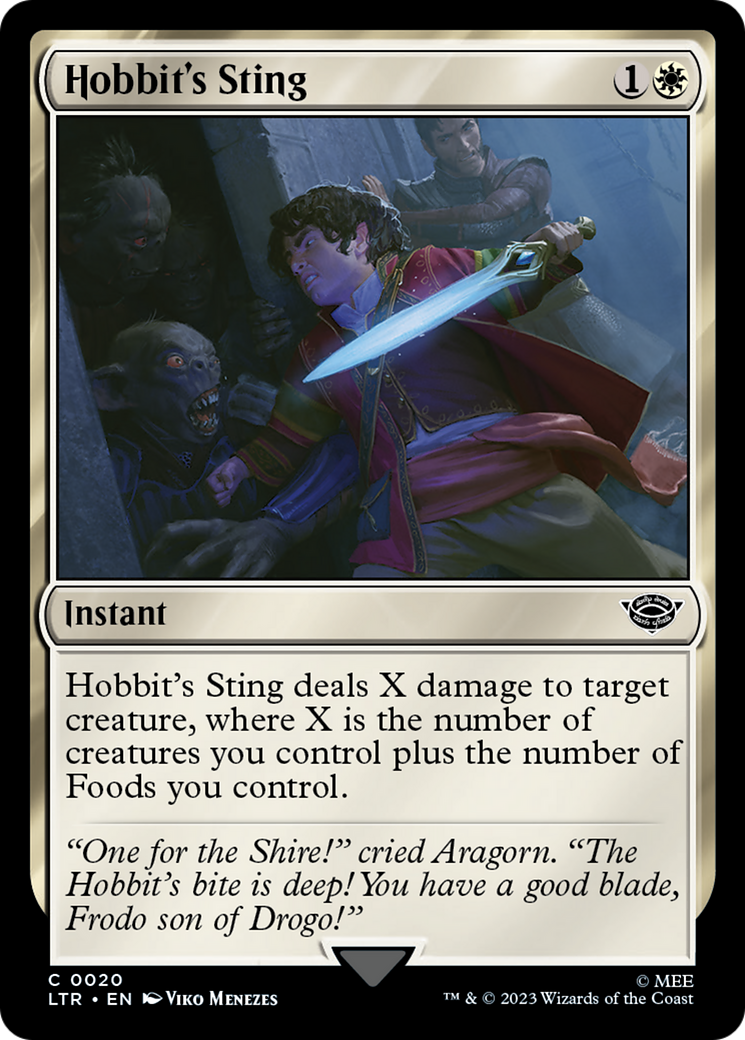 Hobbit's Sting (LTR-020)  - The Lord of the Rings: Tales of Middle-earth