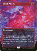 Sneak Attack (Anime Borderless) (Confetti Foil) (WOT-099)  Foil - Wilds of Eldraine: Enchanting Tales