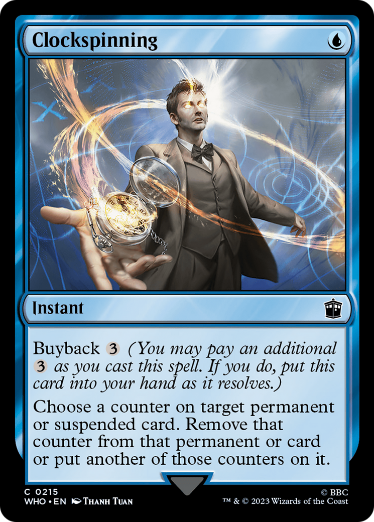 Clockspinning (WHO-215)  - Doctor Who