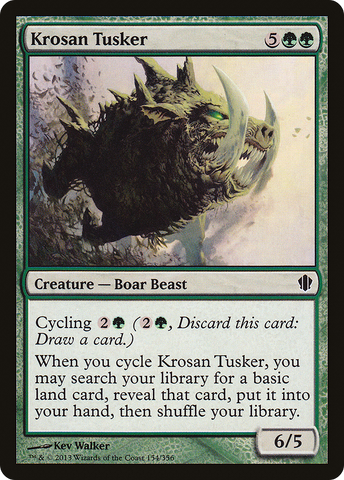 Krosan Tusker (C13-154)  - Commander 2013