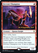 Fervent Champion (PRE-124)  Foil - Throne of Eldraine Promos