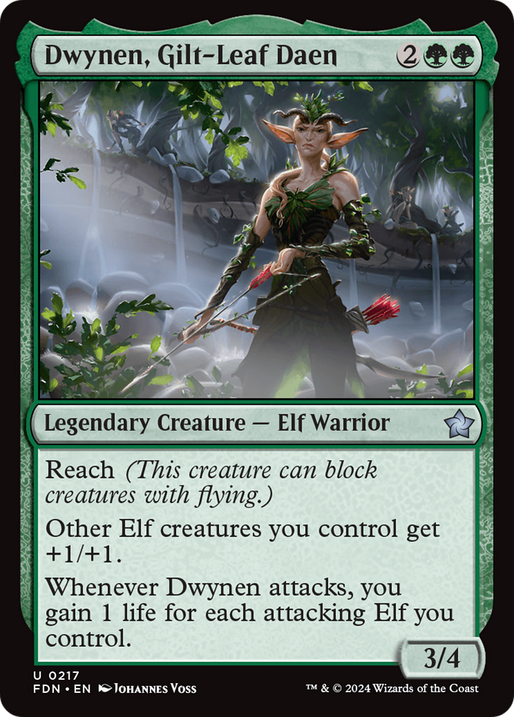 Dwynen, Gilt-Leaf Daen (FDN-217)  - Foundations