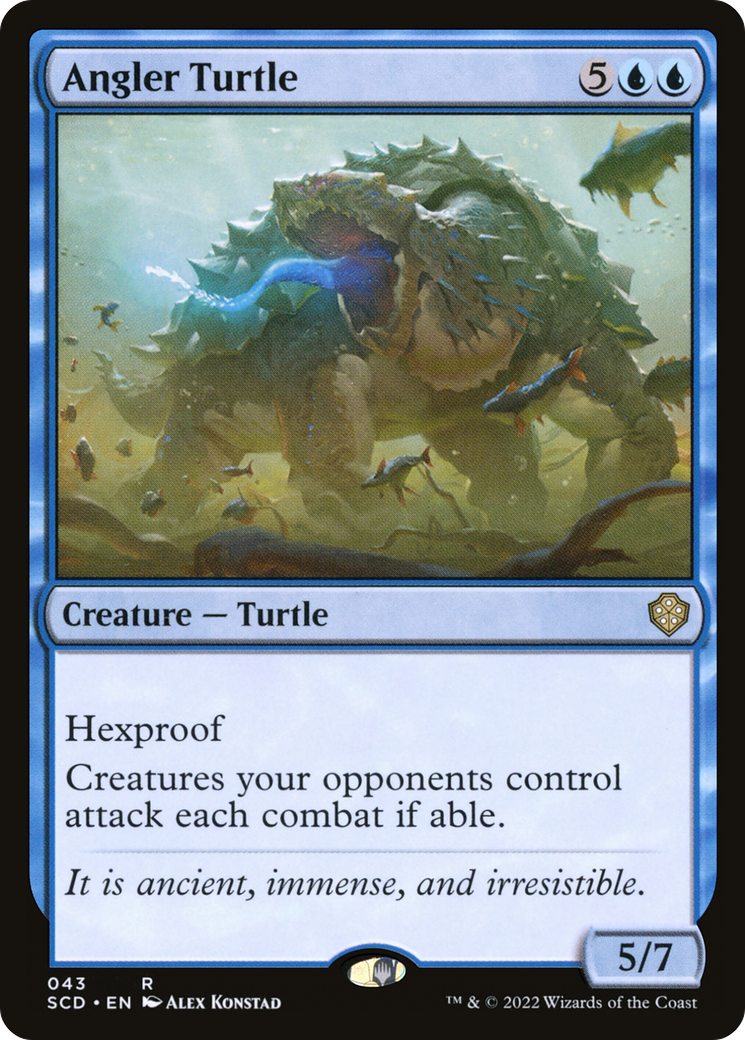 Angler Turtle (SCD-043)  - Starter Commander Decks