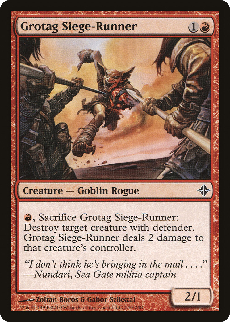 Grotag Siege-Runner (ROE-149)  Foil - Rise of the Eldrazi