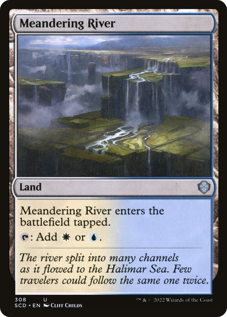 Meandering River (SCD-308)  - Starter Commander Decks