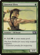 Llanowar Elves (M12-182)  Foil - Magic 2012