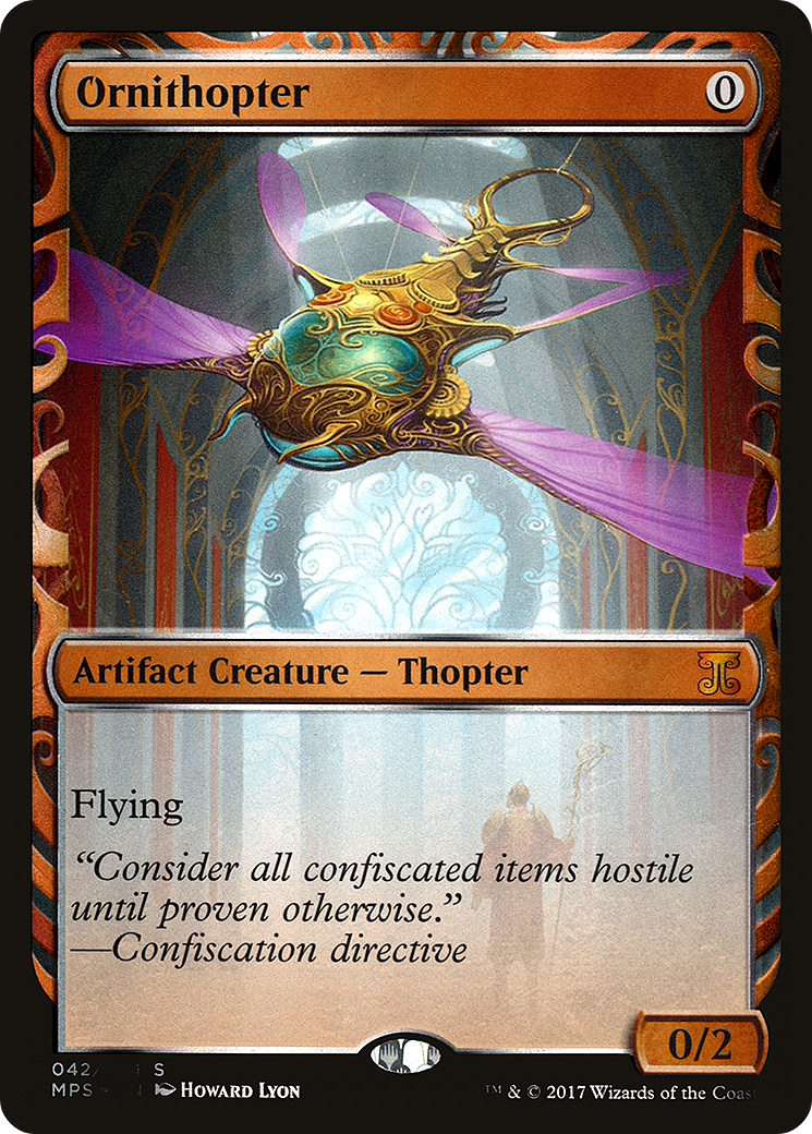 Ornithopter (MPS-042)  Foil - Kaladesh Inventions