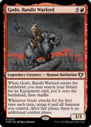 Godo, Bandit Warlord (CMM-227)  Foil - Commander Masters