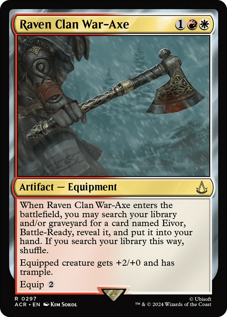 Raven Clan War-Axe (ACR-297)  - Assassin's Creed