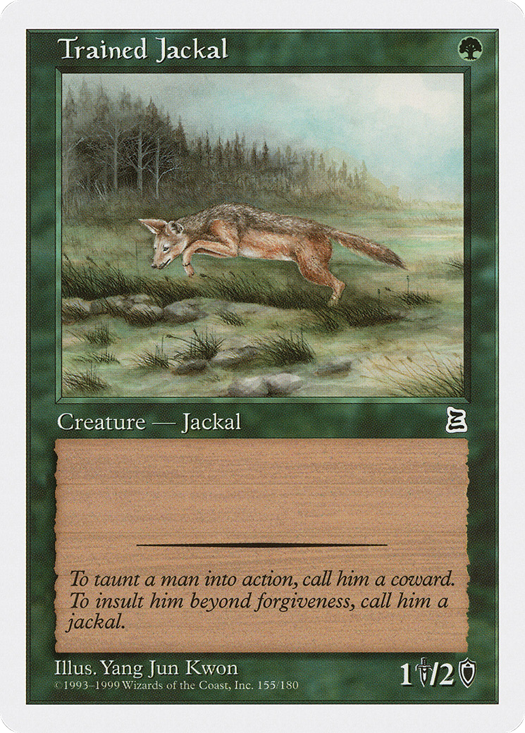 Trained Jackal (PTK-155)  - Portal Three Kingdoms