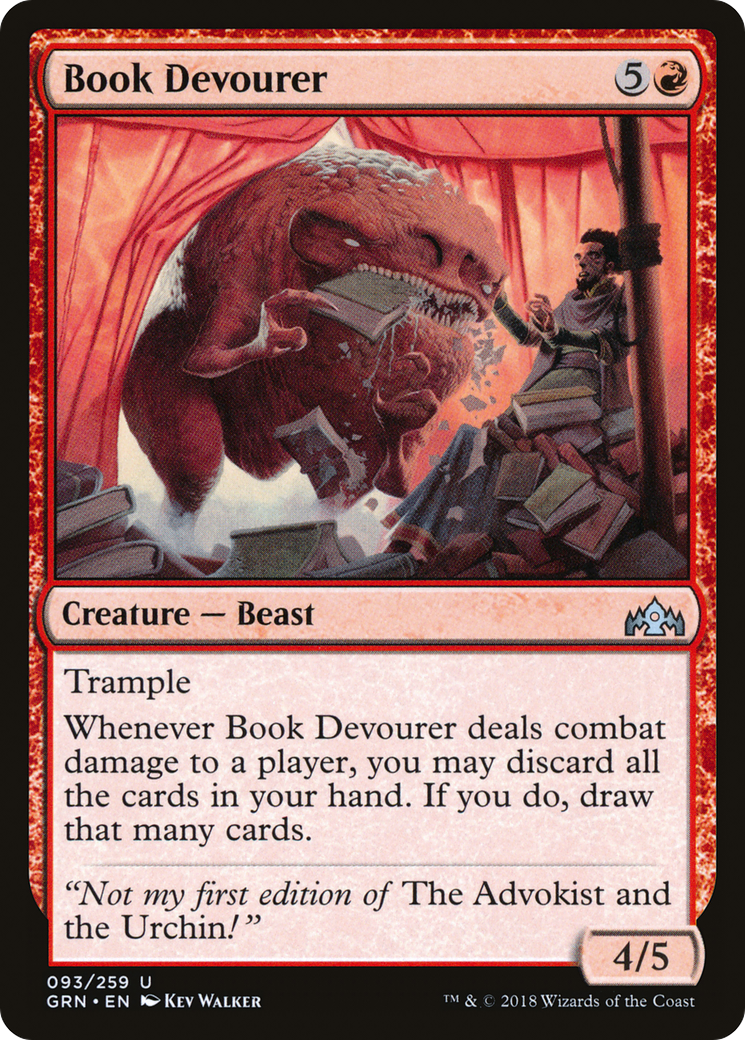 Book Devourer (GRN-093)  - Guilds of Ravnica