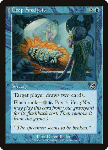 Deep Analysis (TOR-036)  Foil - Torment: (tombstone)