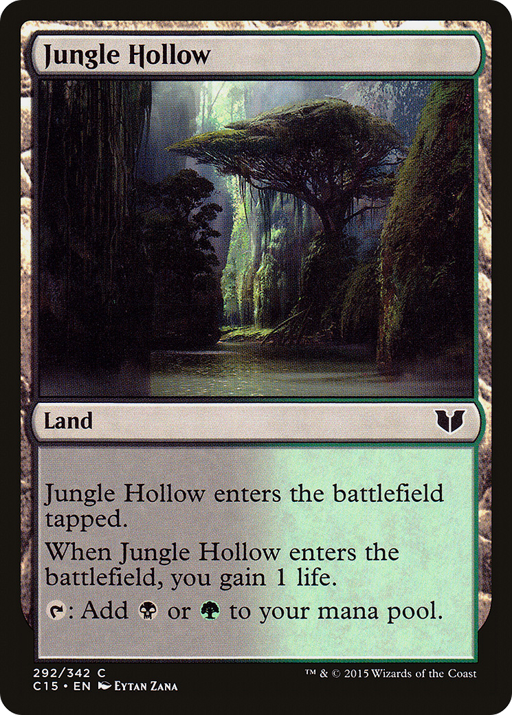 Jungle Hollow (C15-292)  - Commander 2015