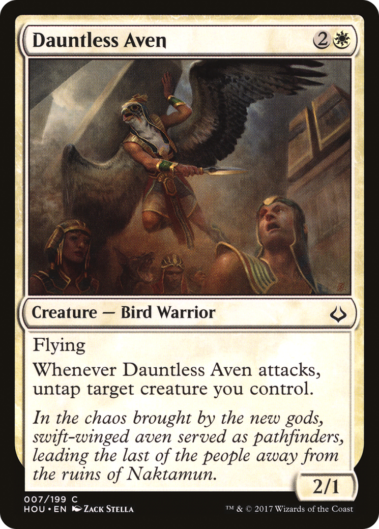 Dauntless Aven (HOU-007)  - Hour of Devastation