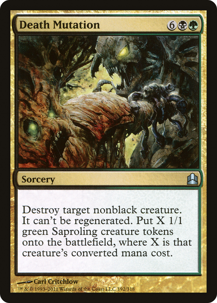 Death Mutation (CMD-192)  - Commander 2011