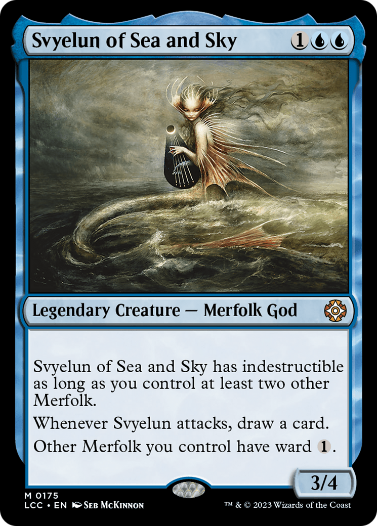 Svyelun of Sea and Sky (LCC-175)  - The Lost Caverns of Ixalan Commander