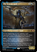 The Scarab God (CMM-590)  Etched Foil - Commander Masters