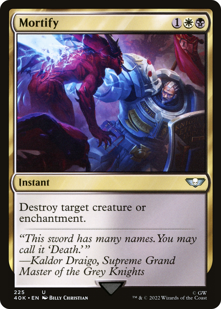 Mortify (40K-225)  - Warhammer 40,000 Commander
