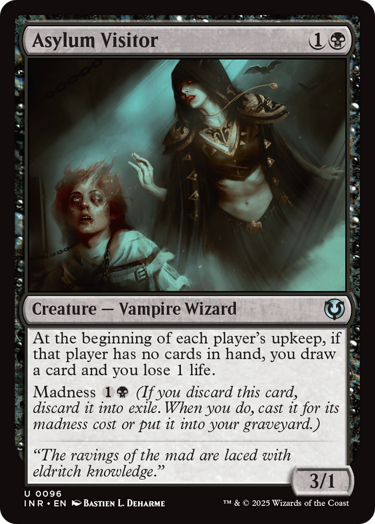 Asylum Visitor (INR-096)  - Innistrad Remastered