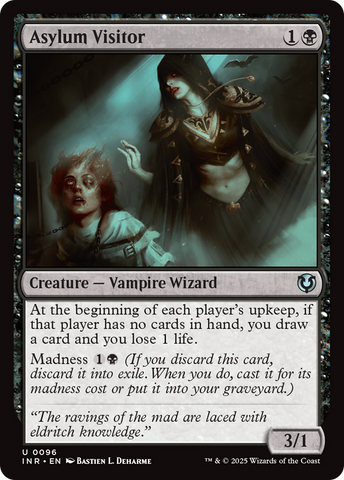 Asylum Visitor (INR-096)  Foil - Innistrad Remastered