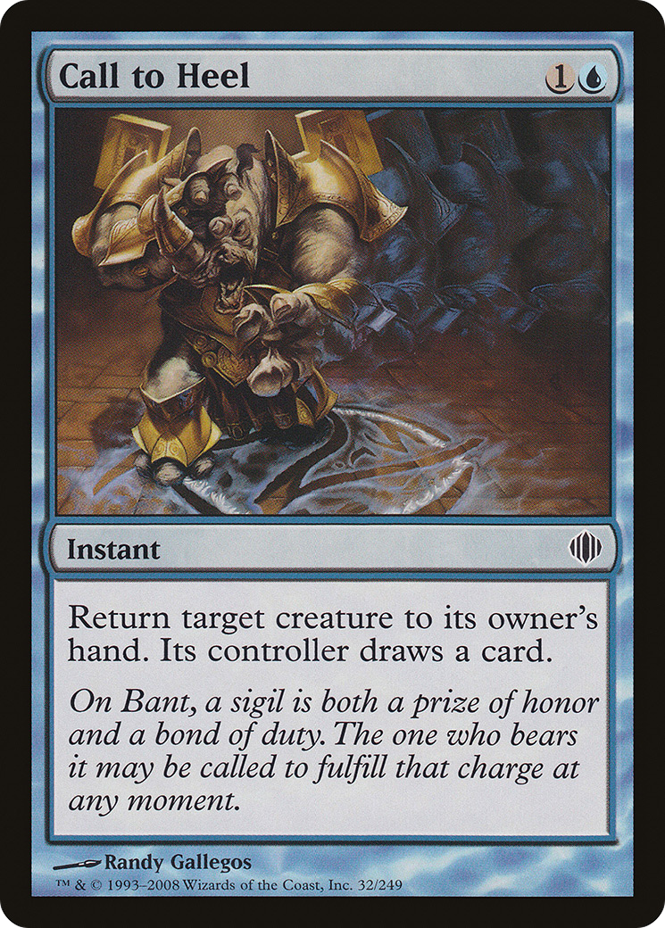 Call to Heel (ALA-032)  - Shards of Alara