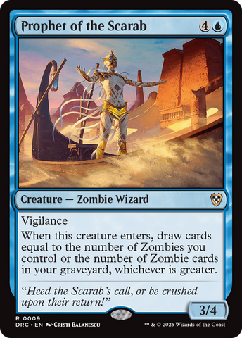 Prophet of the Scarab (DRC-009)  - Commander: Aetherdrift