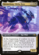 Greasefang, Okiba Boss (Extended Art) (NEO-485)  Foil - Kamigawa: Neon Dynasty: (Extended Art)