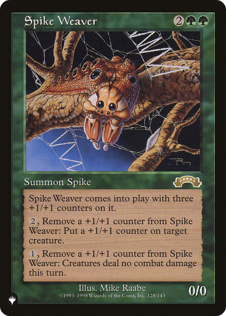 Spike Weaver (LIST-128/143)  - The List