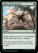 Vines of the Recluse (CLU-178)  - Ravnica: Clue Edition