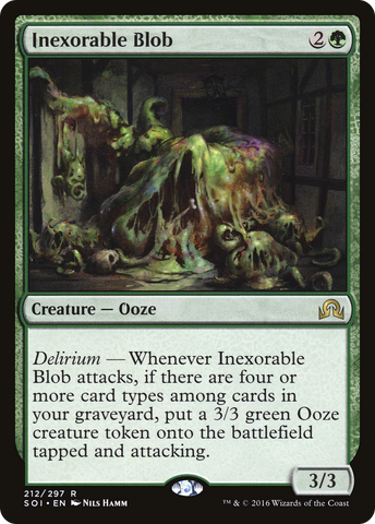 Inexorable Blob (SOI-212)  - Shadows over Innistrad