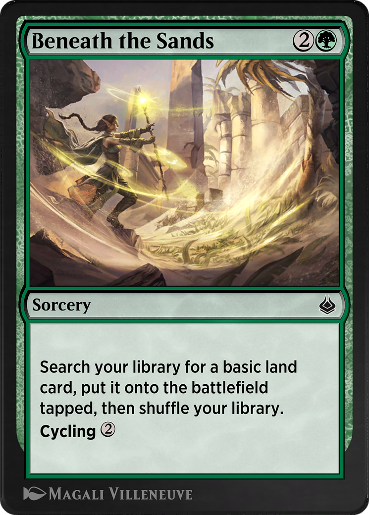 Beneath the Sands (AKR-182)  - Amonkhet Remastered