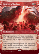 Festival of Embers (Showcase) (BLB-316)  Foil - Bloomburrow: (Showcase) (Borderless)