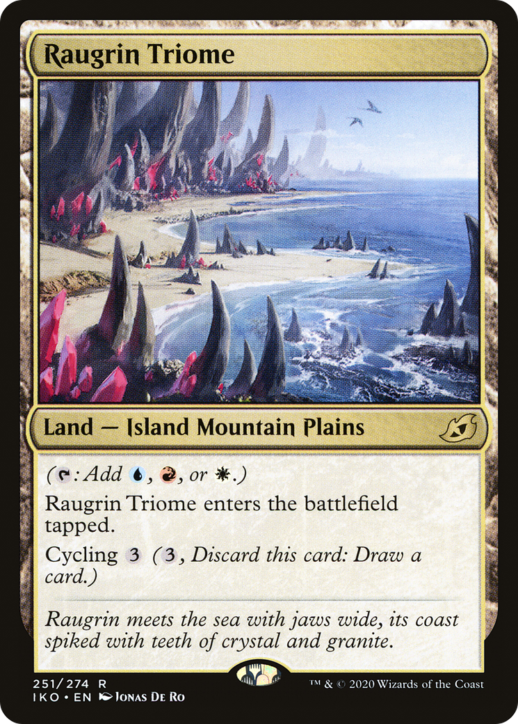 Raugrin Triome (IKO-251)  - Ikoria: Lair of Behemoths