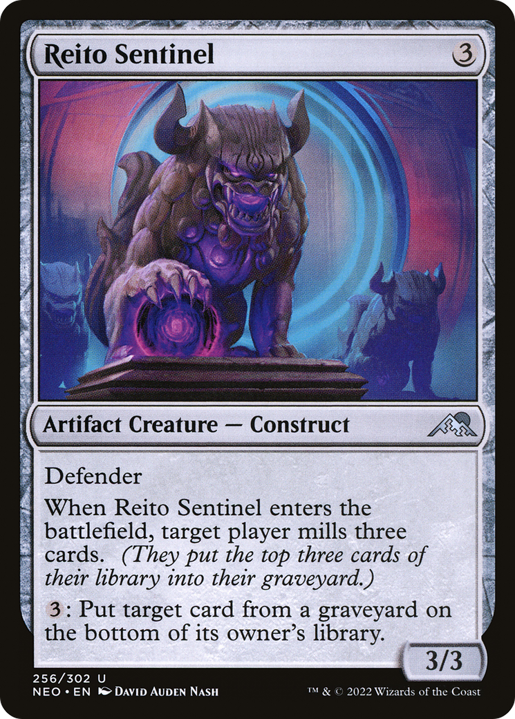 Reito Sentinel (NEO-256)  - Kamigawa: Neon Dynasty