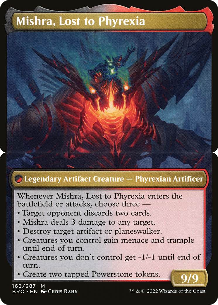 Mishra, Lost to Phyrexia (BRO-163B)  Foil - The Brothers' War